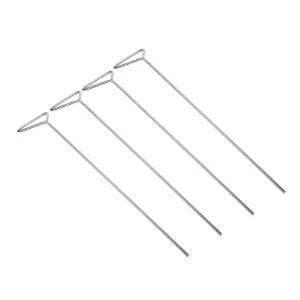 Stainless Steel Bacteria Spreader Set – 4 Pieces