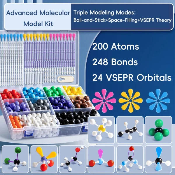 Molecular Model Set For Organic Chemistry: Molecular Model Set | Ball ...