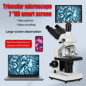 Trinocular Compound Microscope