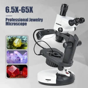 Albenth 6.5X-65X Trinocular Stereo Microscope