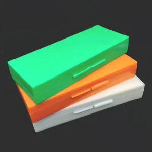 Microscope Slides Plastic Storage Box With Lid