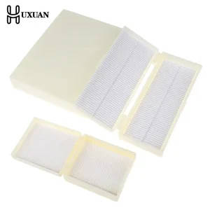 Plastic Microscope Slide Storage Box