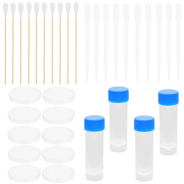 Observing Plate Nuolux 10-Piece Prepoured Agar Plates Microbiology Kit: Sterile Agar ...