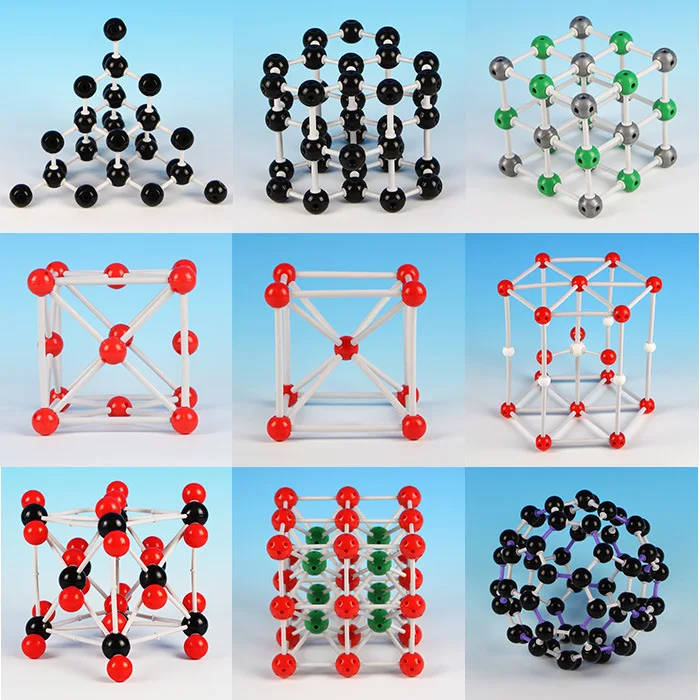 Comprehensive 9-Piece Atom Model Set for Chemistry Education A detailed set of 9 atom models designed for teaching molecular and solid structures in chemistry classes, aligning with UK curriculum standards. A detailed set of 9 atom models designed for teaching molecular and solid structures in chemistry classes, aligning with UK curriculum standards. Comprehensive 9-Piece Atom Model Set for Chemistry Education