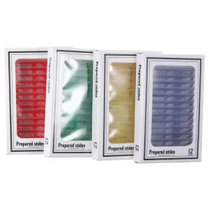 60-Piece Microscope Prepared Slides Set