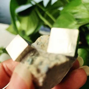 Natural Pyrite Mineral Specimens for Educational Use