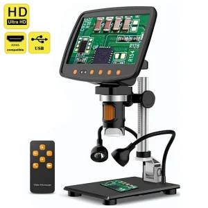 7 Inch LCD Digital Microscope With 1500X Magnification