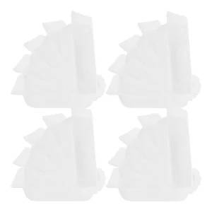 100 Pcs Plastic Weighing Dishes and Trays for Laboratory