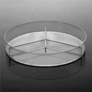Sterile 90mm 3 Well Polystyrene Petri Dishes
