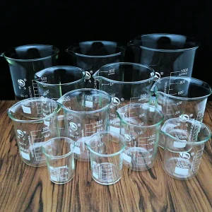 Borosilicate Glass Beakers for Laboratory Use - 25ml to 2000ml