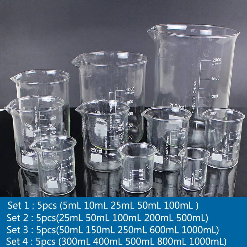 Borosilicate Glass Beaker Sets for Education & Research Laboratories High-quality borosilicate glass beaker sets for laboratory experiments and educational institutions, ensuring safety, compliance, and curriculum alignment. High-quality borosilicate glass beaker sets for laboratory experiments and educational institutions, ensuring safety, compliance, and curriculum alignment. Borosilicate Glass Beaker Sets for Education & Research Laboratories