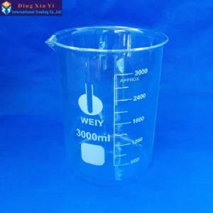 3000ml Borosilicate Glass Beaker With Spout