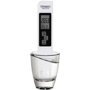 3-in-1 Water Quality Analysis Pen for TDS, EC, and Temperature Measurement