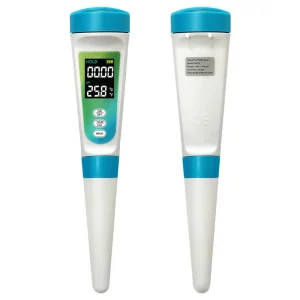 Professional Food pH Meter with Backlight LCD and Temperature Compensation