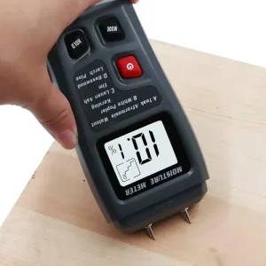 920L Digital Moisture Meter Tester for Wood and Paper - Pin-Type Water Leak Detector