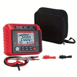 Digital Insulation Resistance Tester with Backlit LCD Display