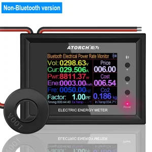 Digital Power Energy Meter Wattmeter Ammeter