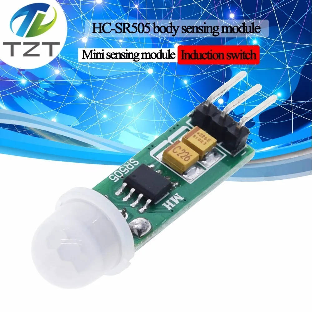 HC-SR505 Mini Infrared PIR Motion Sensor Module for Arduino High sensitivity, high reliability, ultra-small infrared motion sensor module for automatic control applications High sensitivity, high reliability, ultra-small infrared motion sensor module for automatic control applications HC-SR505 Mini Infrared PIR Motion Sensor Module for Arduino