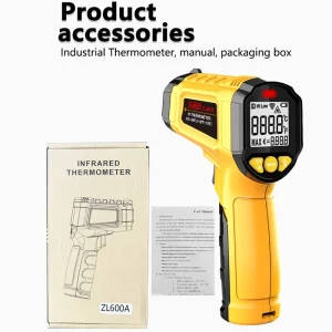 Industrial Infrared Thermometer with VA Colour Screen and Multi-Point Temperature Measurement