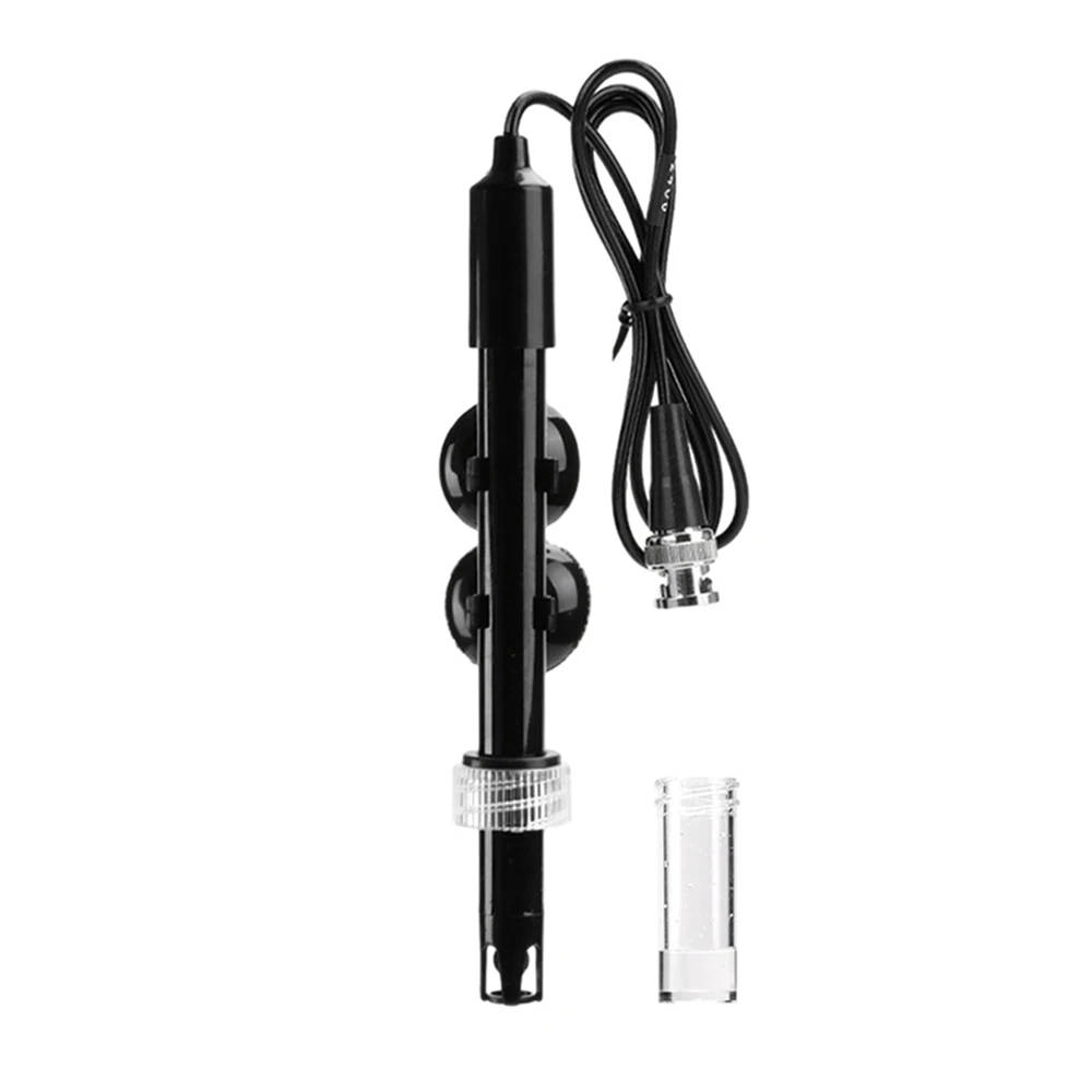High-Quality pH Electrode Sensor Probe with BNC Connector for pH Meter and Water Analyzer Accurate and durable pH electrode probe with BNC connector, suitable for various applications including aquariums, hydroponics, and laboratories. Accurate and durable pH electrode probe with BNC connector, suitable for various applications including aquariums, hydroponics, and laboratories. High-Quality pH Electrode Sensor Probe with BNC Connector for pH Meter and Water Analyzer
