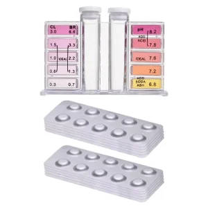 2-in-1 Water Quality Testing Kit for Ph and Chlorine Levels
