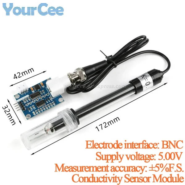 Conductivity Sensor Module For Water Quality - Arduino & STM32 Compatible