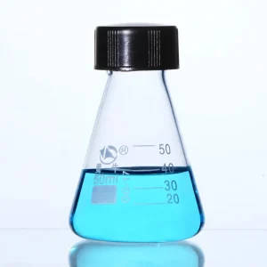 Conical Erlenmeyer Flask With Screw Lid