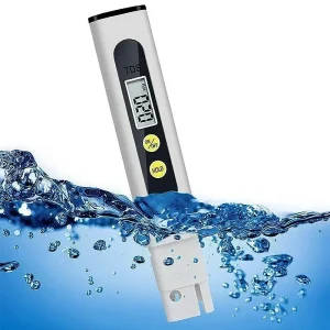 Digital TDS Meter Water Tester 0-9990ppm for Drinking Water, Hydroponics, and Aquariums