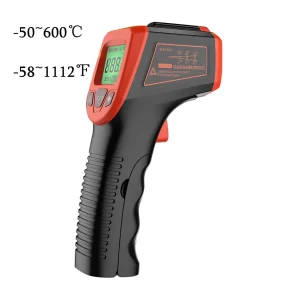 Digital Infrared Thermometer -50~600℃ / -58~1112℉ Contactless Temperature Tester