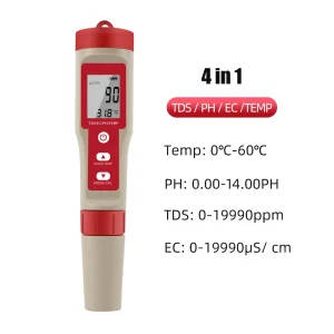 4-in-1 Digital Water Quality Monitor