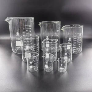 Borosilicate Glass Beakers, Low Form