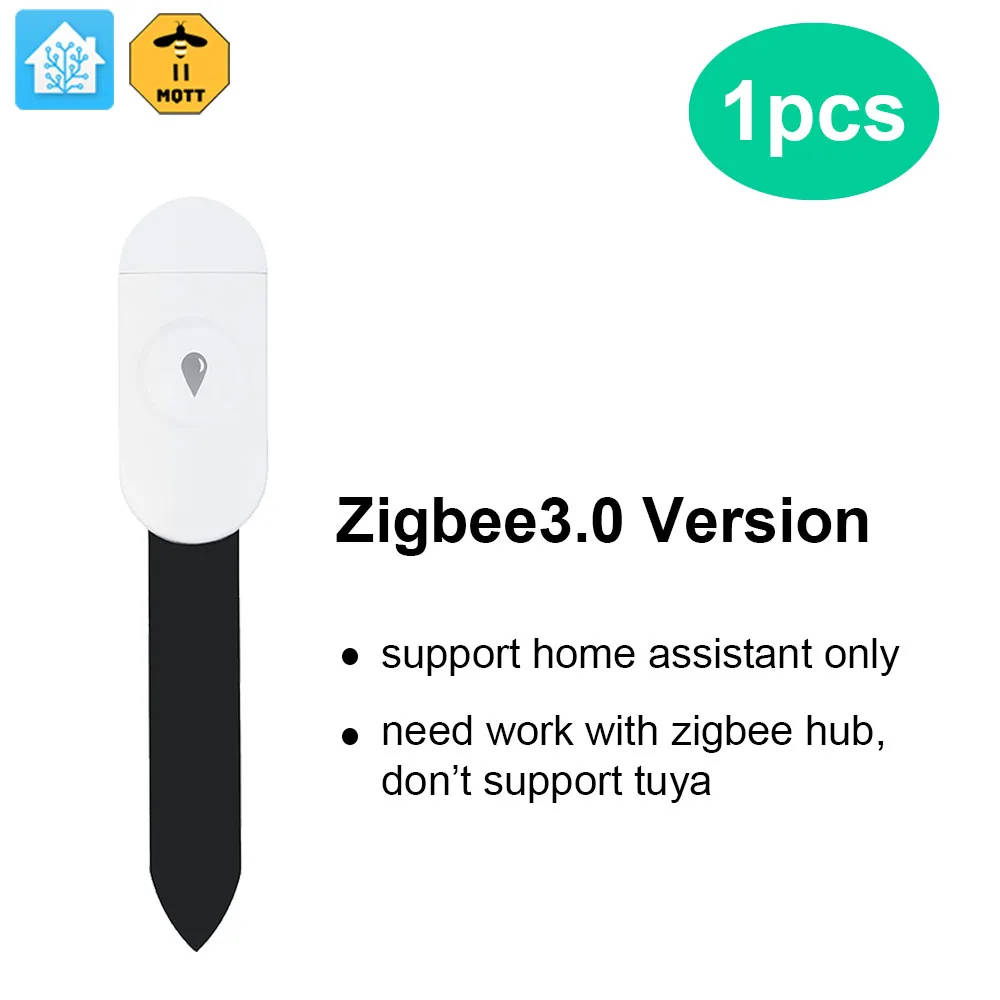 Zigbee Soil Moisture Sensor with Temperature and Humidity Detection Monitor soil temperature, humidity, and moisture levels remotely via smartphone app. Receive water shortage alerts and maintain optimal growing conditions. Monitor soil temperature, humidity, and moisture levels remotely via smartphone app. Receive water shortage alerts and maintain optimal growing conditions. Zigbee Soil Moisture Sensor with Temperature and Humidity Detection
