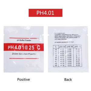 PH Buffer Powder Calibration Kit - 15 Packs for Accurate pH Meter Calibration