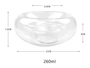 Borosilicate Glass Laboratory Salad Bowls