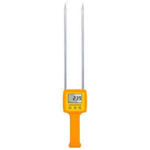 Portable Grain Moisture Meter - Digital Hygrometer for Corn, Rice, and Soya Bean