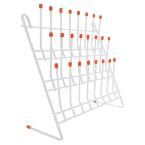 24-Peg Laboratory Glassware Drying Rack
