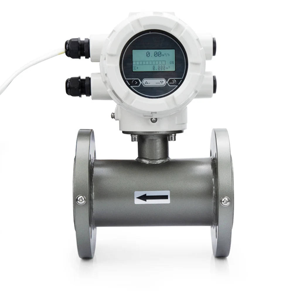 Electromagnetic Flow Meter for Conductive Medium Measurement High accuracy electromagnetic flow meter for measuring conductive liquids with conductivity above 30μs/cm, suitable for various industries. High accuracy electromagnetic flow meter for measuring conductive liquids with conductivity above 30μs/cm, suitable for various industries. Electromagnetic Flow Meter for Conductive Medium Measurement