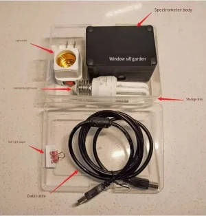 DIY Spectrometer Kit for Visible Light Spectrometer