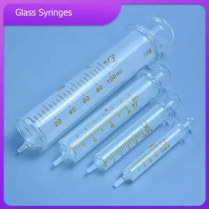 Borosilicate Glass Laboratory Syringes
