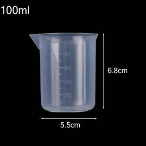 100ml Plastic Measuring Beakers