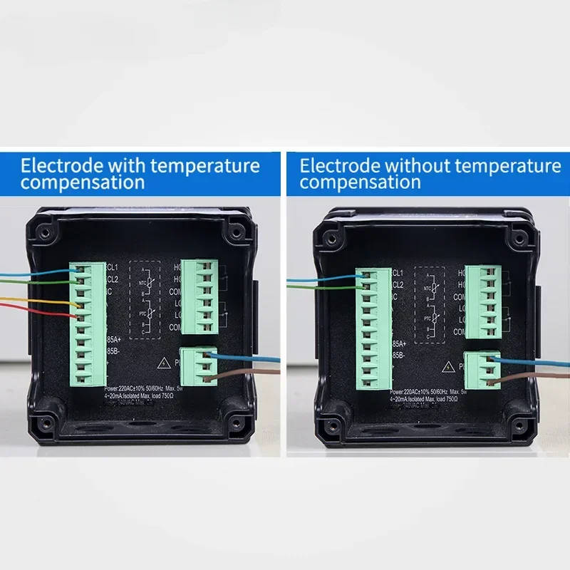 Multi-parameter pH TDS EC Meter Conductivity Controller for Water Quality Monitoring Advanced water quality monitoring solution with pH, TDS, and EC measurement capabilities, featuring automatic temperature compensation and relay output for precise control. Advanced water quality monitoring solution with pH, TDS, and EC measurement capabilities, featuring automatic temperature compensation and relay output for precise control. Multi-parameter pH TDS EC Meter Conductivity Controller for Water Quality Monitoring