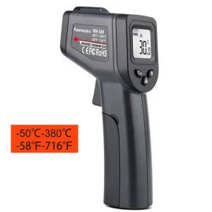 High-Precision Digital Infrared Thermometer -50 to 1600°C