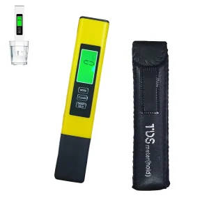 3-in-1 Digital TDS Meter for Water Quality Testing - Tap, Well, Pool, Hydroponics, Aquarium, RO/DI Systems