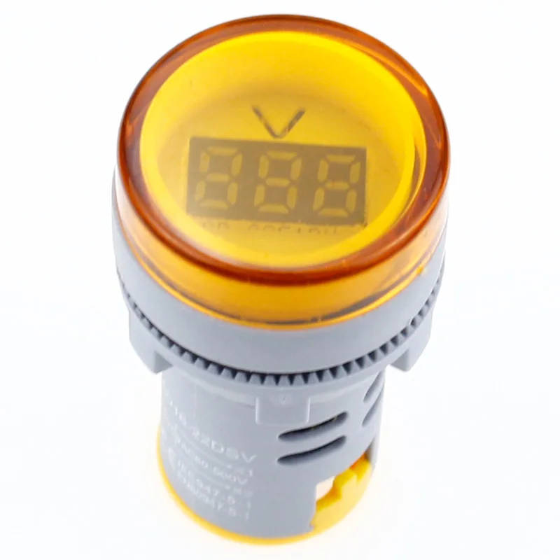 22mm Digital AC Ammeter and Voltmeter with Current Transformer - 50-500V, 0-100A Accurately measure AC voltage and current with this compact digital ammeter and voltmeter, ideal for laboratory and educational settings. Accurately measure AC voltage and current with this compact digital ammeter and voltmeter, ideal for laboratory and educational settings. 22mm Digital AC Ammeter and Voltmeter with Current Transformer - 50-500V, 0-100A