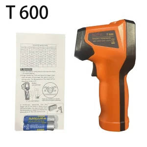 Digital Infrared Thermometer -50 to 600°C Laser Pyrometer Gun Non-Contact Temperature Meter