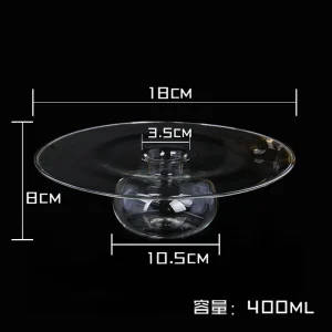 Laboratory Glassware Dry Ice Display Bowl