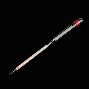 Precision Glass Alcohol Hydrometer for Measuring Distilled Spirits