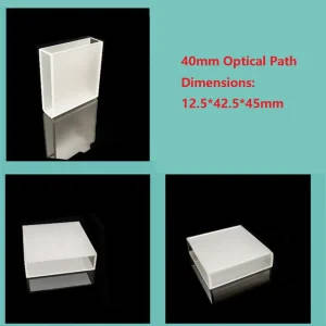 Glass Cuvette for 751/722 Spectrophotometer
