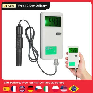 High-Precision Digital pH Meter with Backlight Display for Laboratory and Water Quality Testing