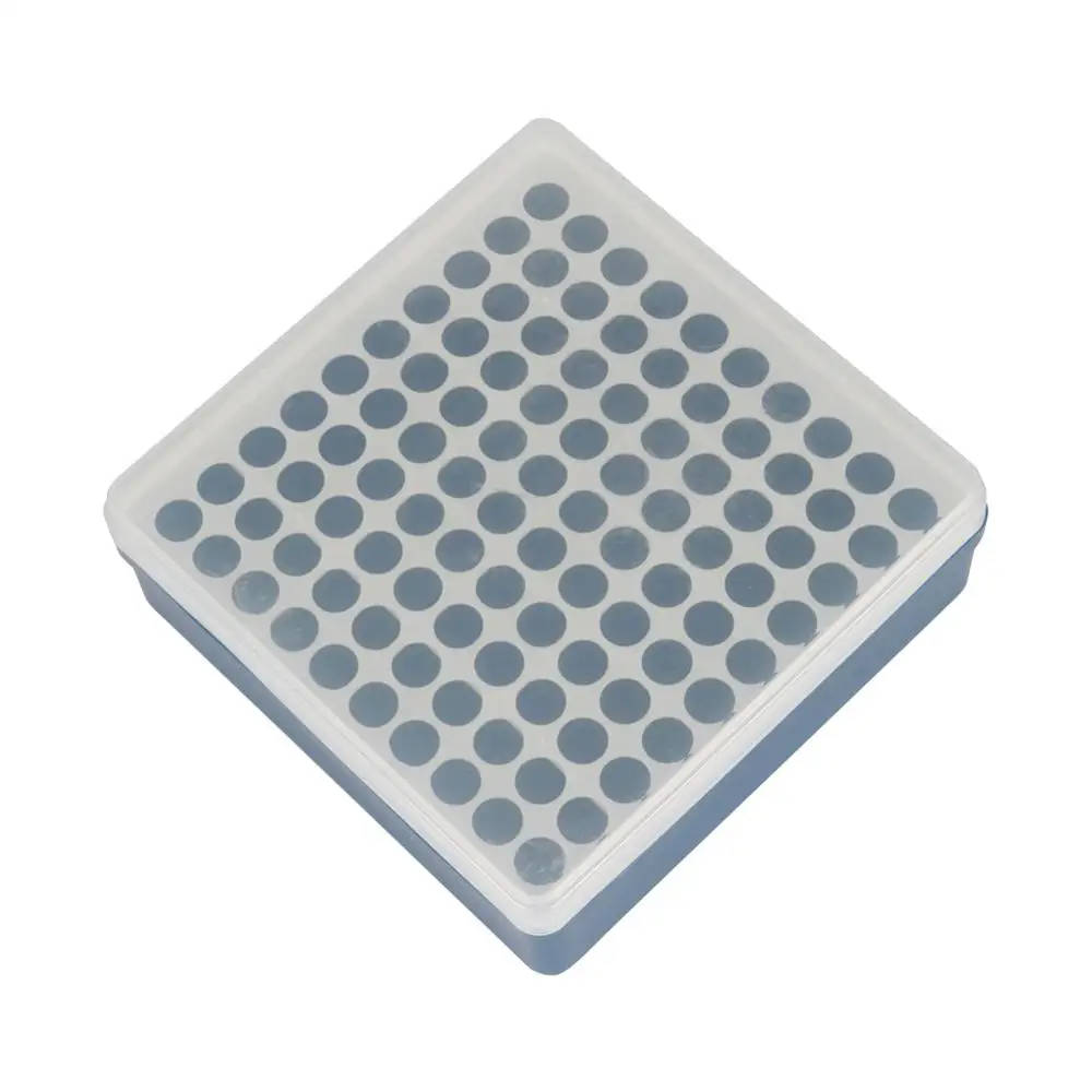 100-Hole Centrifuge Tube Rack for 1.5ml Centrifugal Tubes - Laboratory Supplies High-quality plastic centrifuge tube rack with 100 holes, ideal for laboratory use, holding 1.5ml centrifugal tubes securely. High-quality plastic centrifuge tube rack with 100 holes, ideal for laboratory use, holding 1.5ml centrifugal tubes securely. 100-Hole Centrifuge Tube Rack for 1.5ml Centrifugal Tubes - Laboratory Supplies